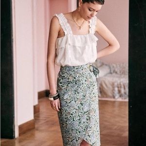 Sezane - Hermine Top Size 38 in the color Ecru